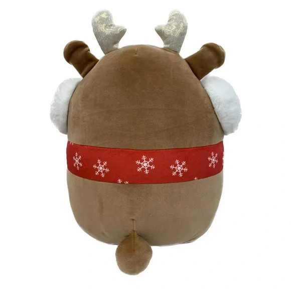 ⚡️NWT 12” Darla the Deer with Earmuffs & Scarf Christmas Squishmallow - Picture 3 of 3